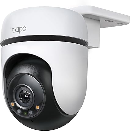 Tapo 2K Outdoor Wired Pan/Tilt Security Wi-Fi Camera