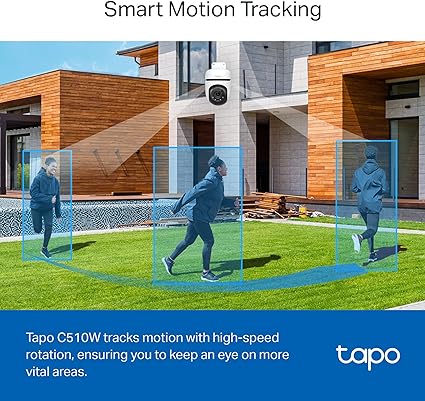 Tapo 2K Outdoor Wired Pan/Tilt Security Wi-Fi Camera